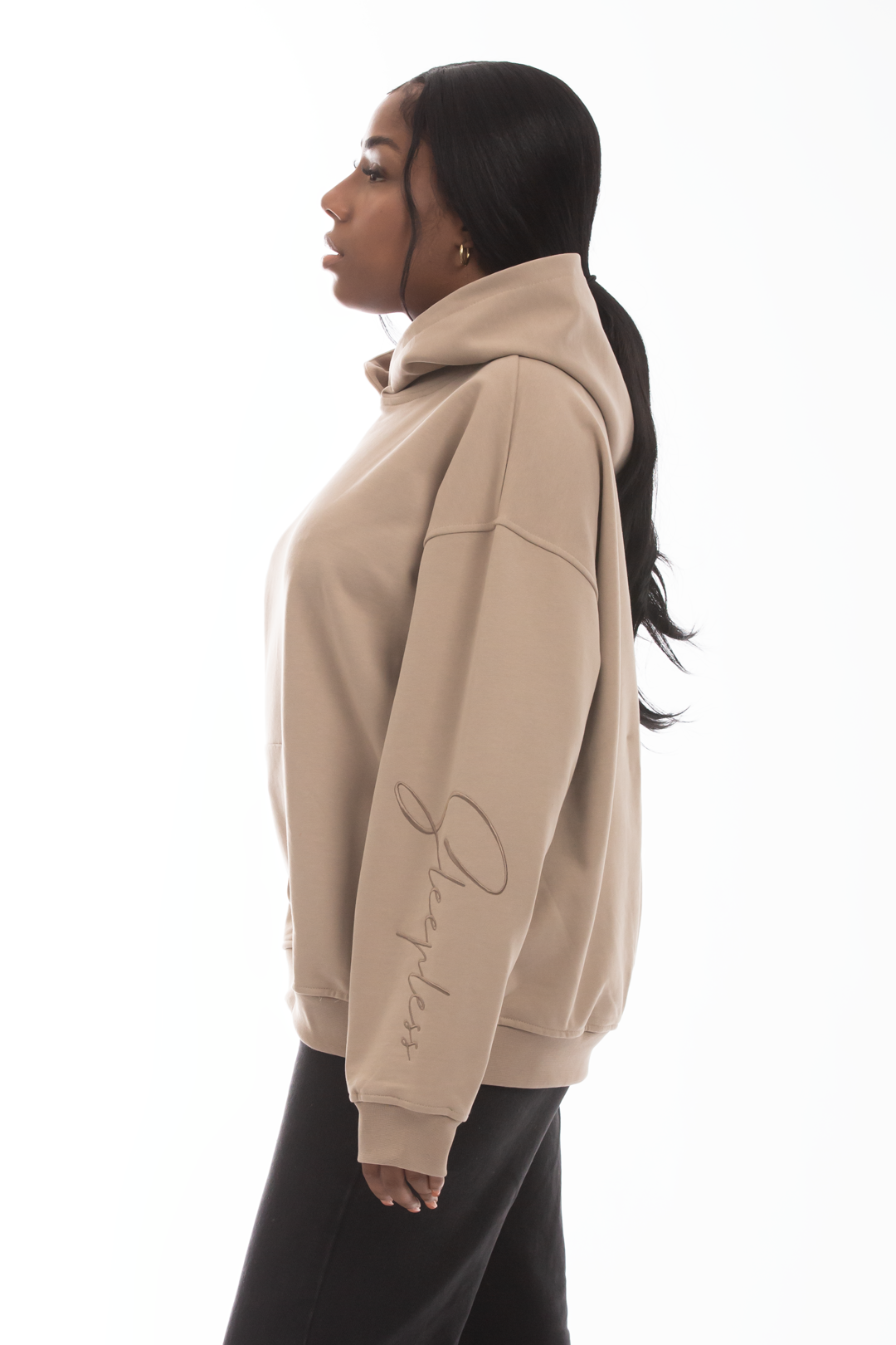SLEEPLESS HOODIE BEIGE