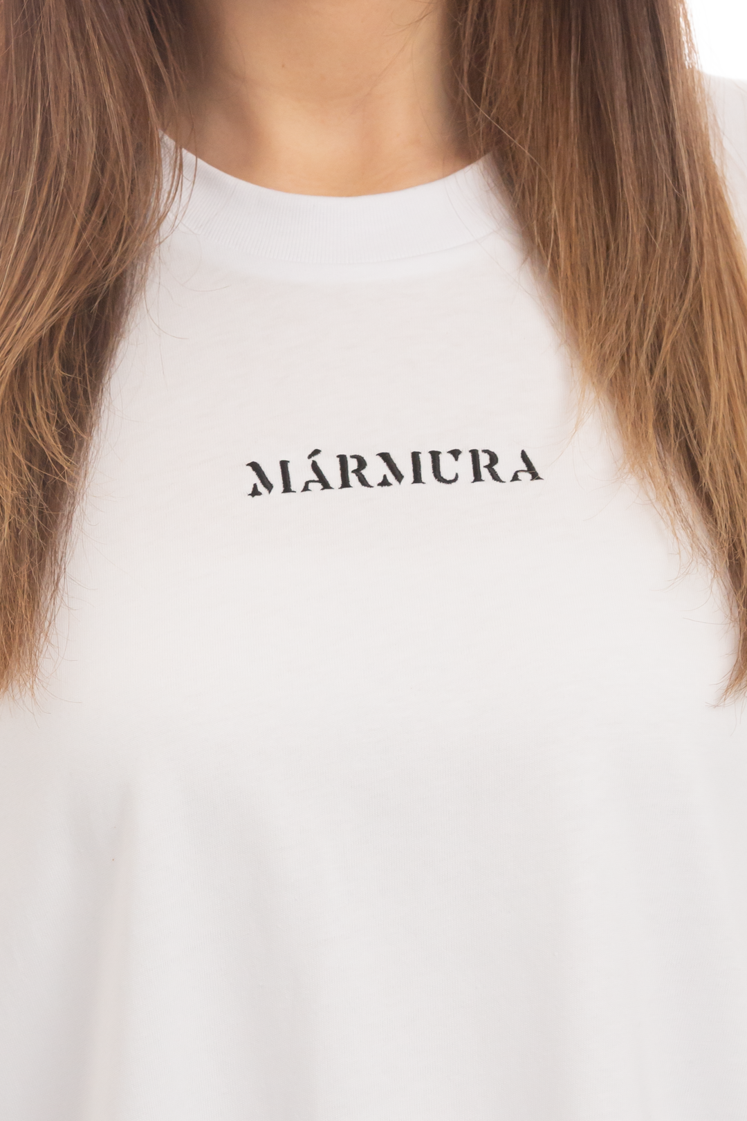 MÁRMURA OVERSIZED T - SHIRT black / white